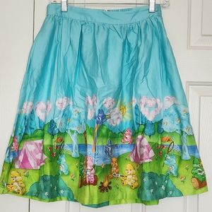 ModCloth Care Bear skirt Size Small